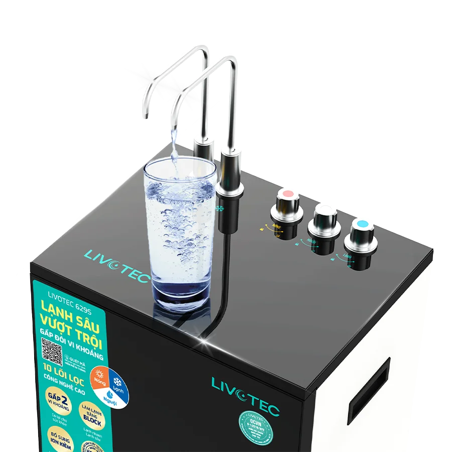 Máy lọc nước nóng lạnh Livotec 629S