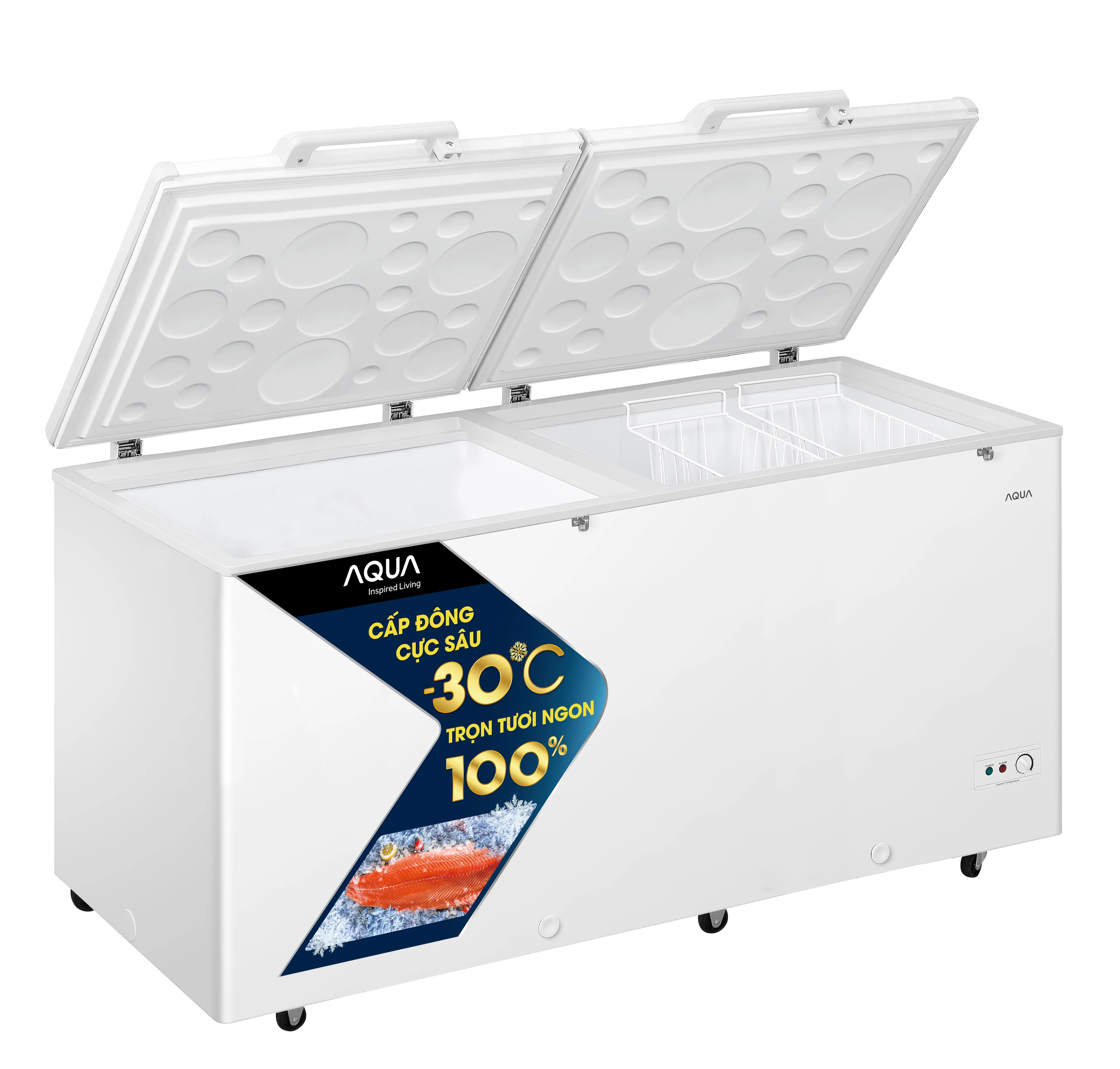 Tủ đông mát Aqua Inverter 503 lít AQF-C6102E