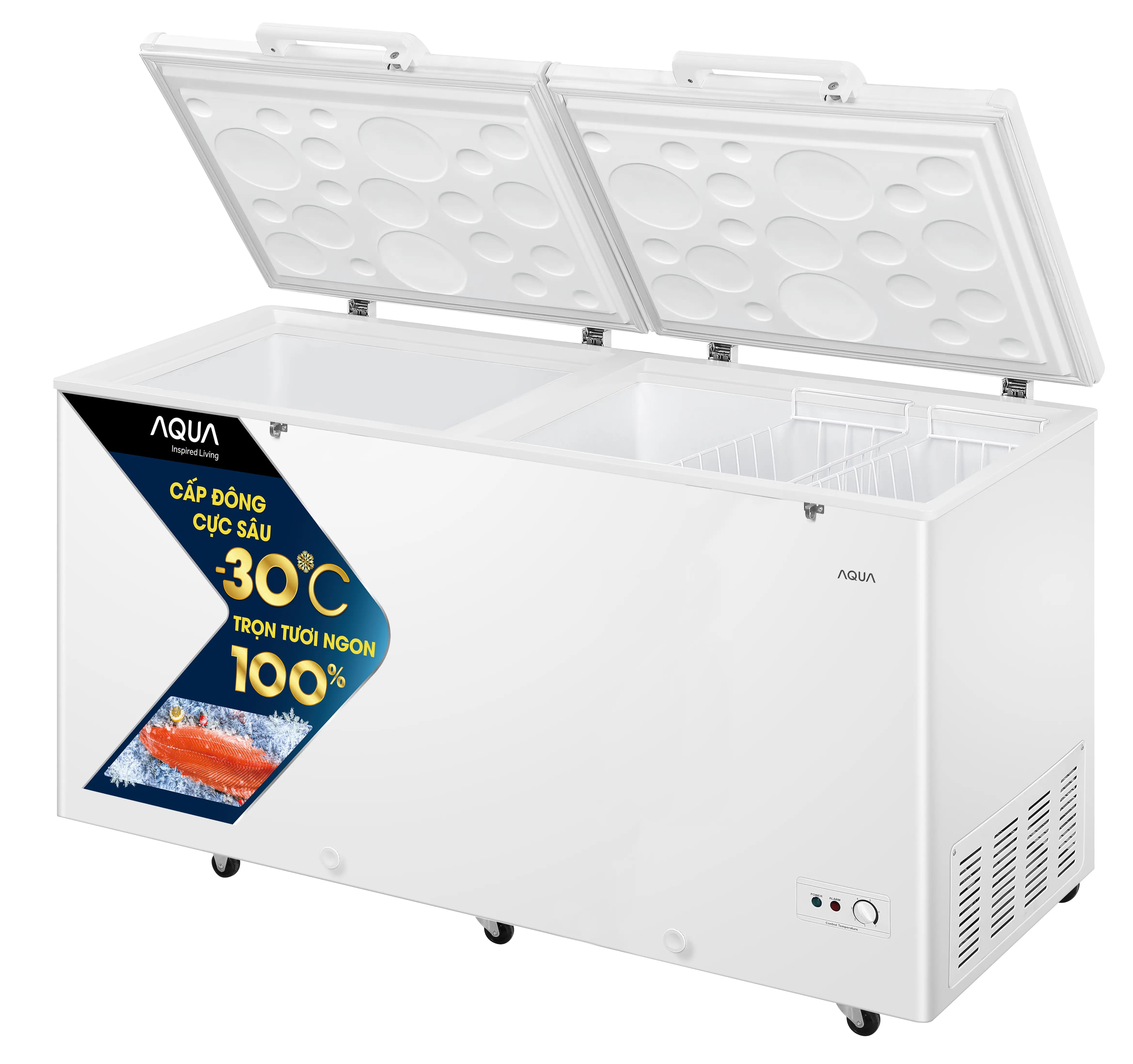 Tủ đông mát Aqua Inverter 503 lít AQF-C6102E