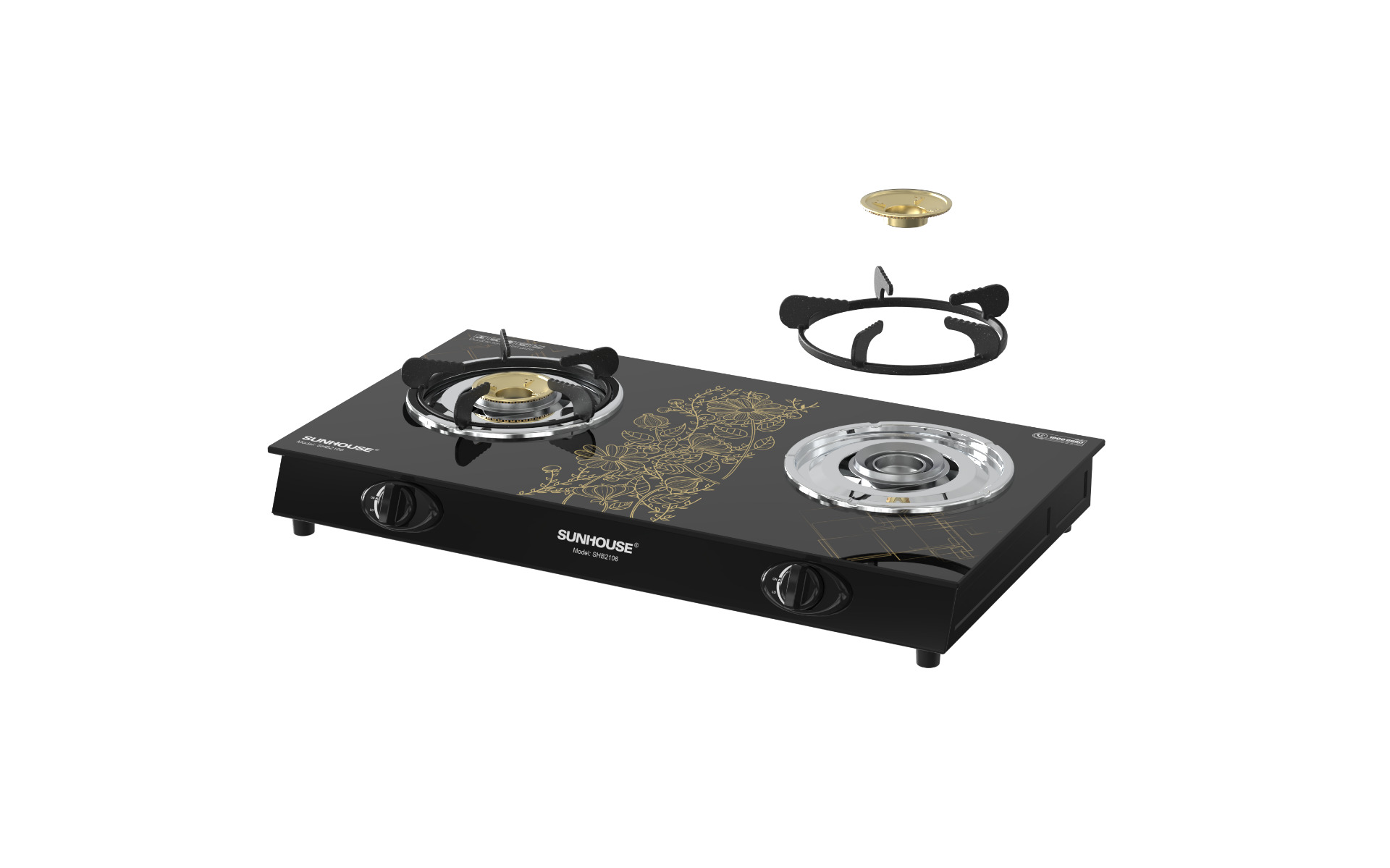 BẾP GAS SUNHOUSE SHB2106