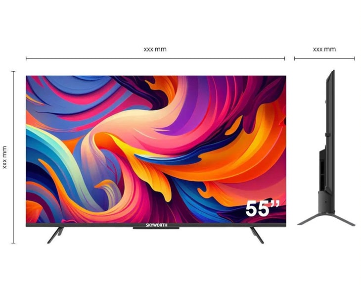 Google Tivi QLED Skyworth 4K 55 Inch 55Q7500G