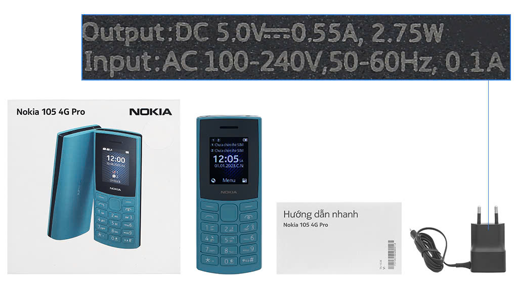 Điện thoại NOKIA 4G 105