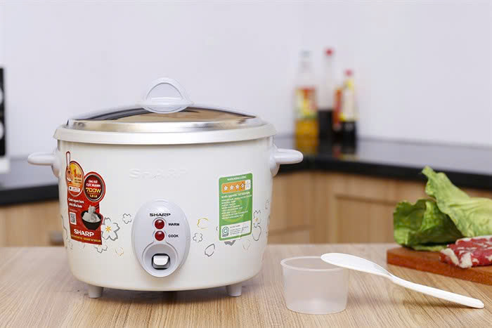 Nồi cơm điện nấp rời SHARP 1.8L KSH-D19V