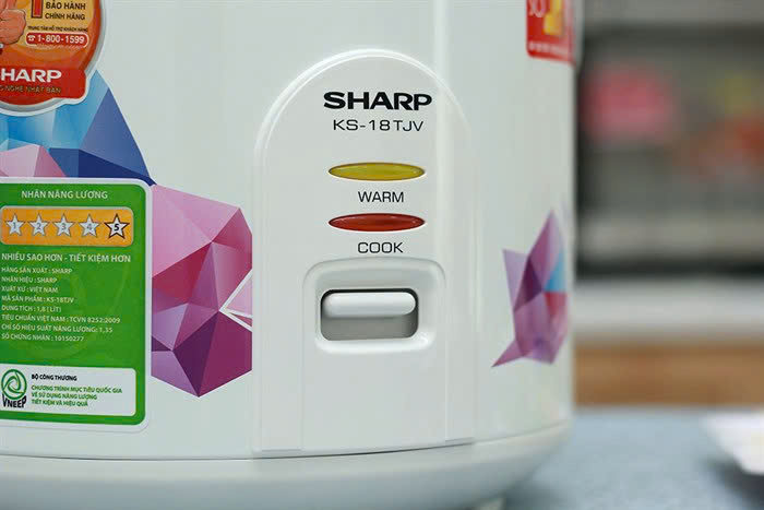 Nồi cơm điện nấp gài SHARP 1.8L KS-18TJV