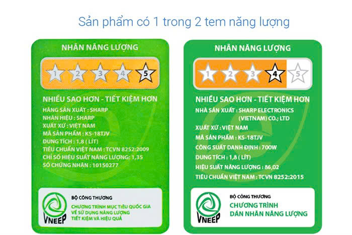 Nồi cơm điện nấp gài SHARP 1.8L KS-18TJV