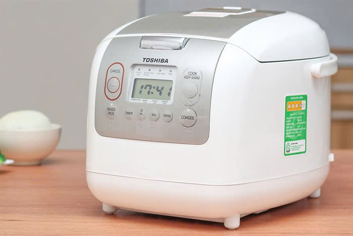 Nồi cơm điện tử TOSHIBA 1.8L RC-18NMF(WT)VN