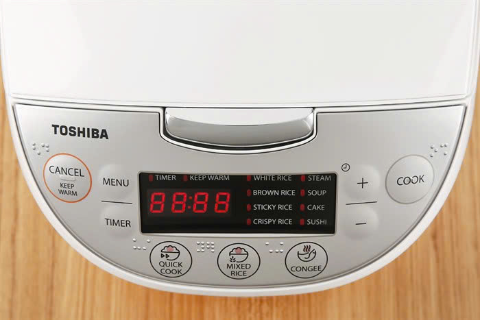 Nồi cơm điện tử TOSHIBA 1.8L RC-18DH2PV(W)