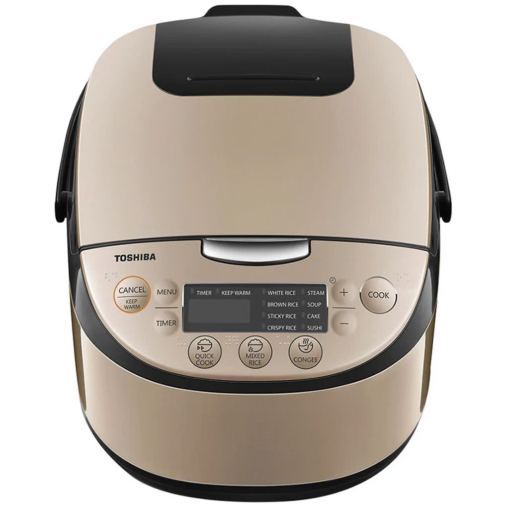 Nồi cơm điện tử TOSHIBA 1.8L RC-18DR3PV(G)