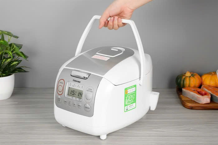 Nồi cơm điện tử TOSHIBA 1L RC-10NMFVN(WT)