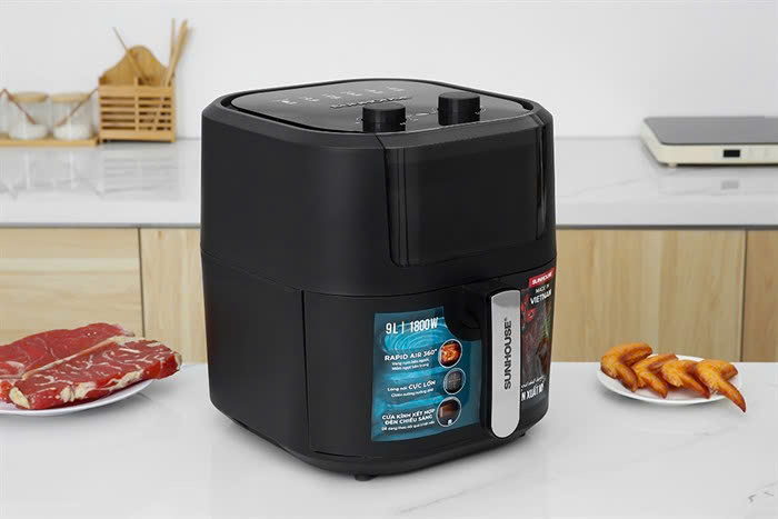 Nồi chiên không dầu SUNHOUSE 9L SHD4037