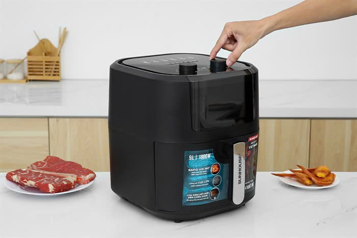 Nồi chiên không dầu SUNHOUSE 9L SHD4037