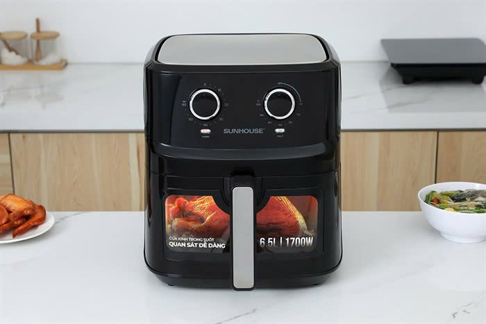 Nồi chiên không dầu SUNHOUSE 6.5L SHD4030