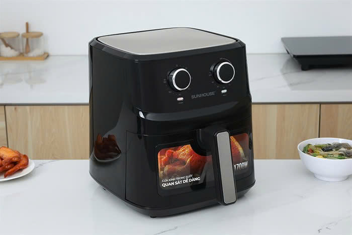 Nồi chiên không dầu SUNHOUSE 6.5L SHD4030