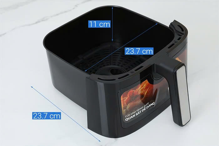 Nồi chiên không dầu SUNHOUSE 6.5L SHD4030