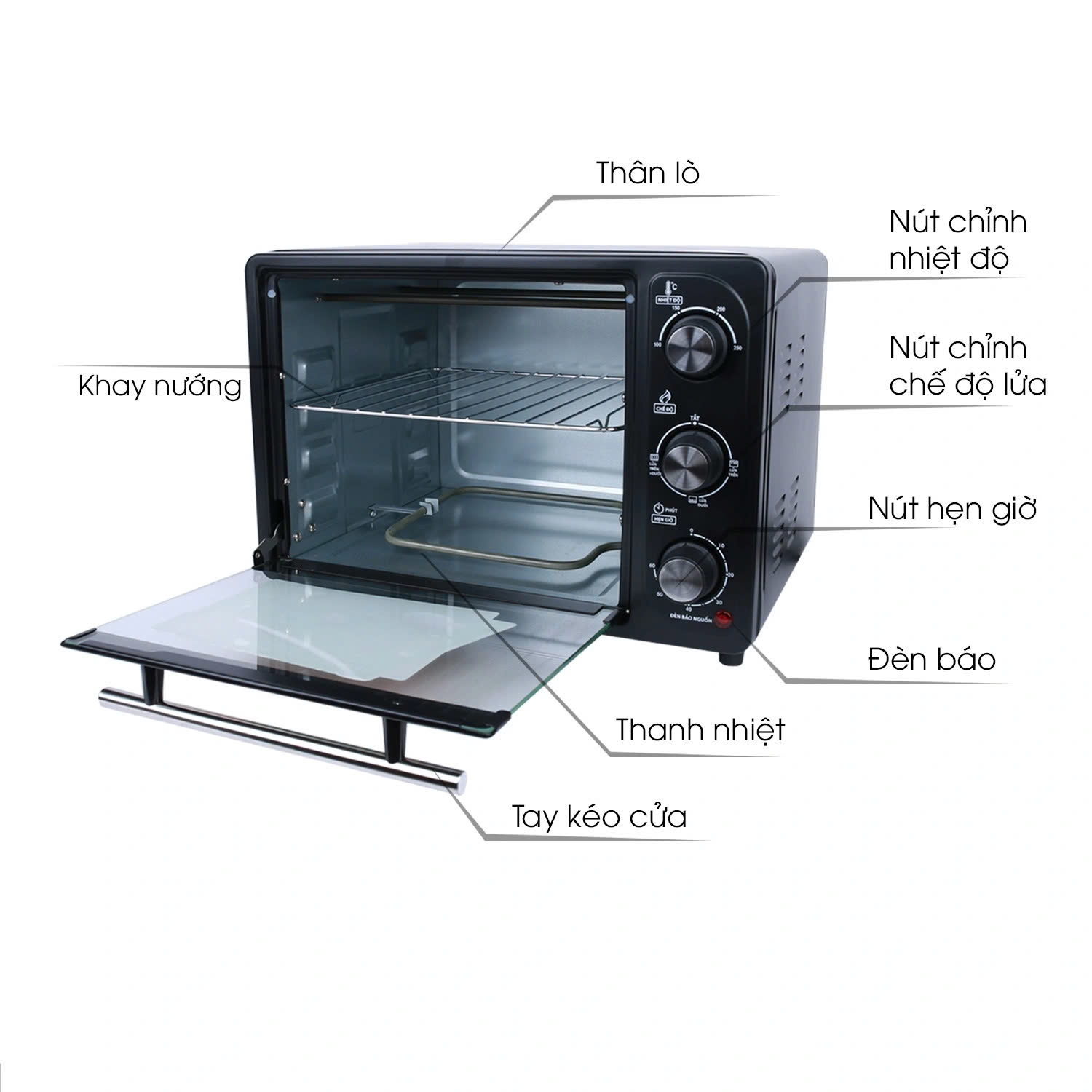 Lò nướng COMET 18L CM6516