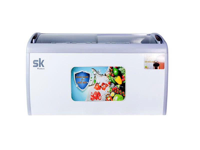 Tủ đông SUMIKURA mặt kính cong 300L SKFS-300C