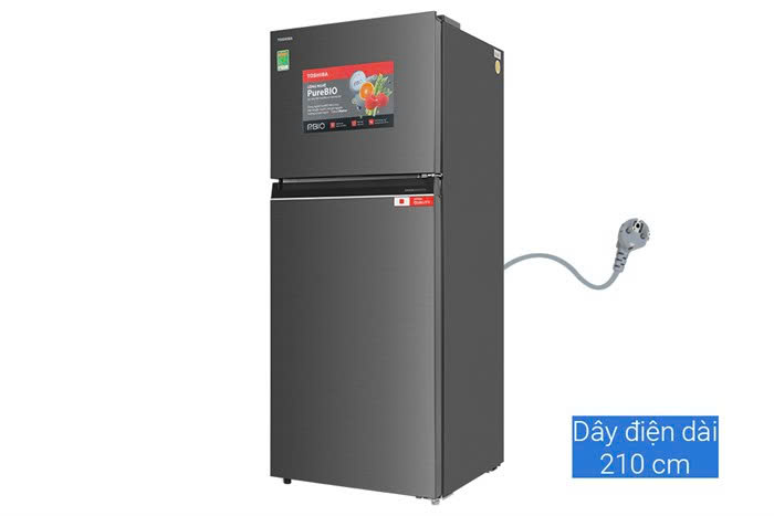 Tủ lạnh Toshiba Inverter 338L GR-RT468WE-PMV(58)-MM