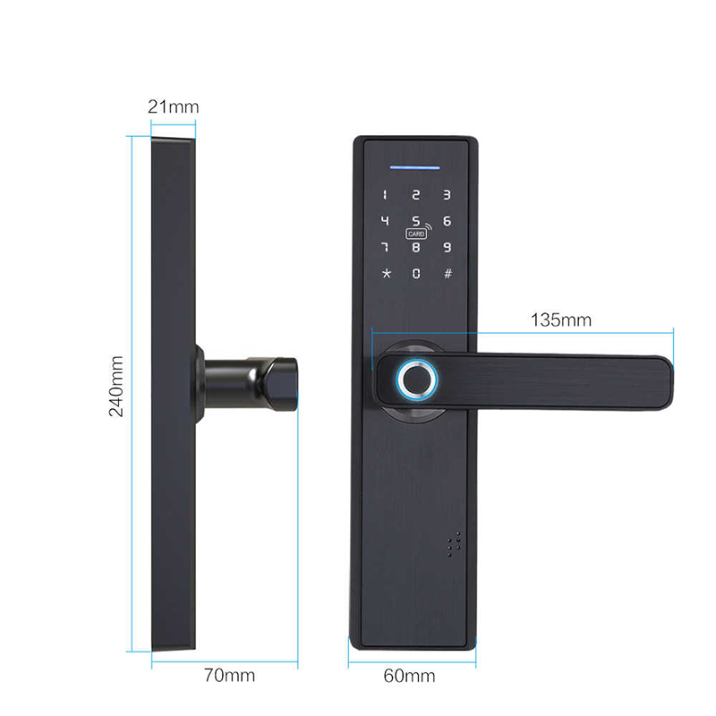 Khóa Cửa Thông Minh Wifi Điều Khiển Qua App Tuya SHP-DL7D