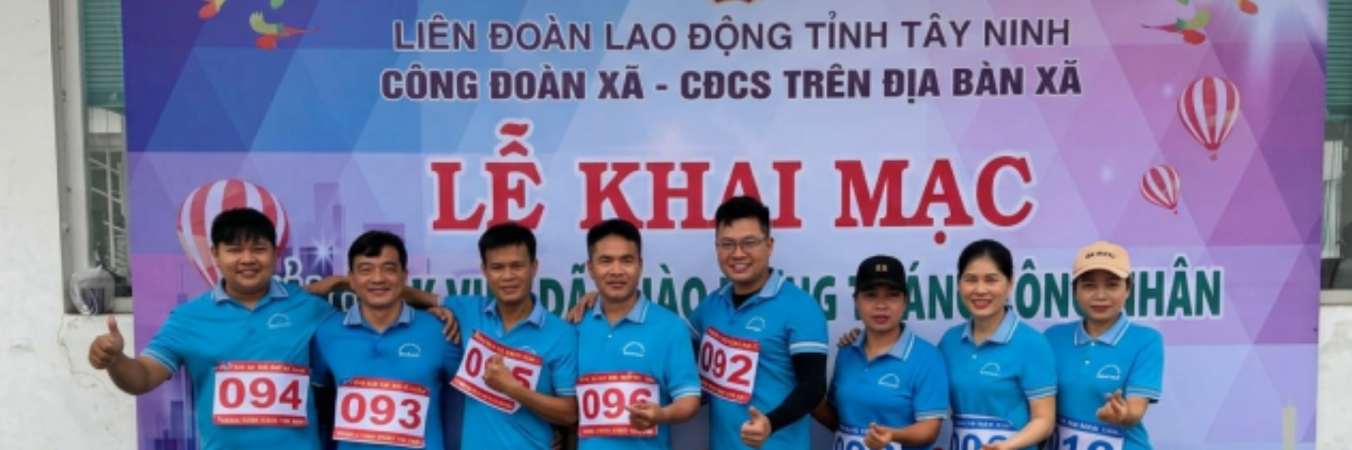 Hưởng ứng Tháng Công nhân,sáng ngày 29/5/2026 Team Thế Kỷ Vàng tham gia chạy việt dã do CĐ xã Bến Cầu tổ chức