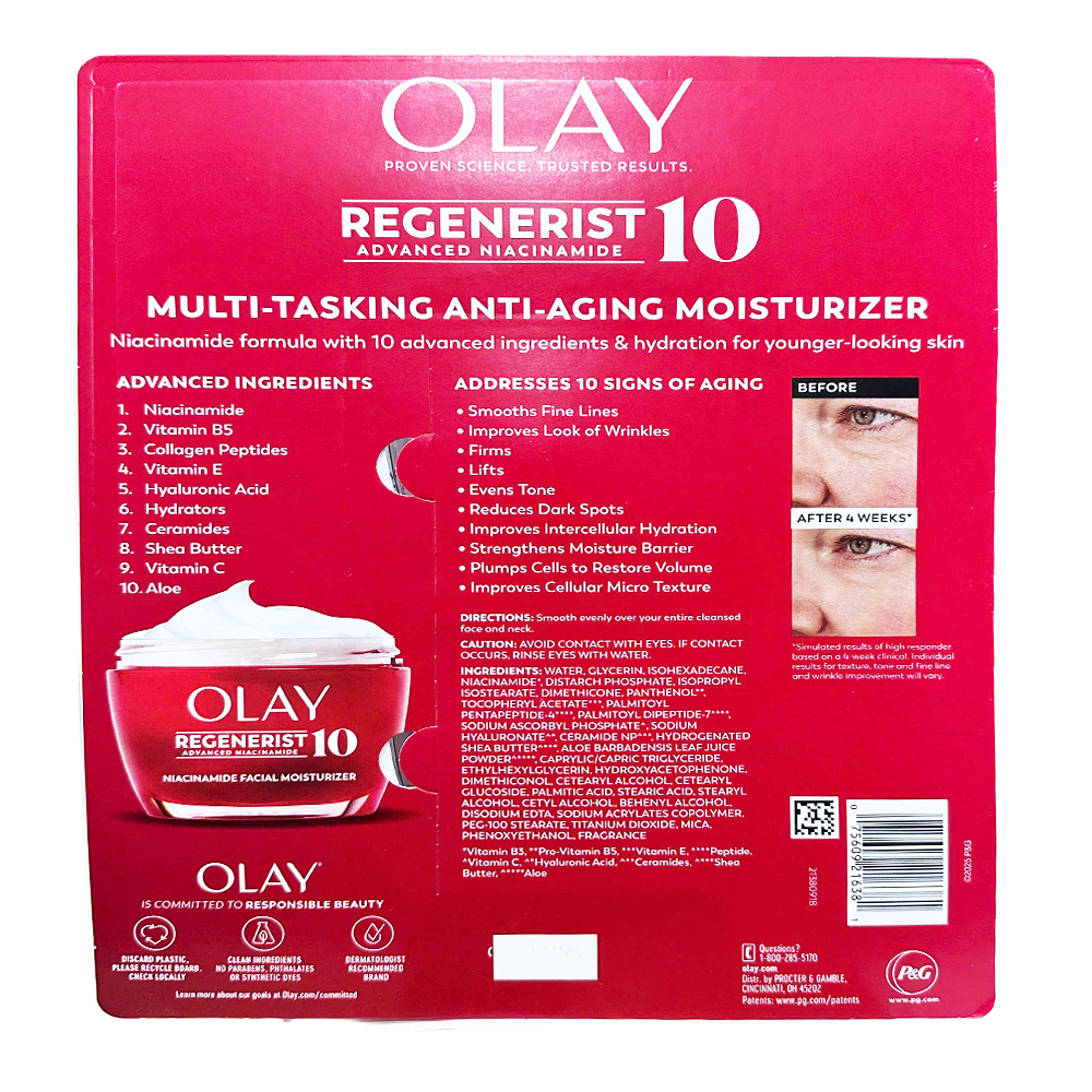Olay Regenerist 10, 1.7 oz, 2-pack