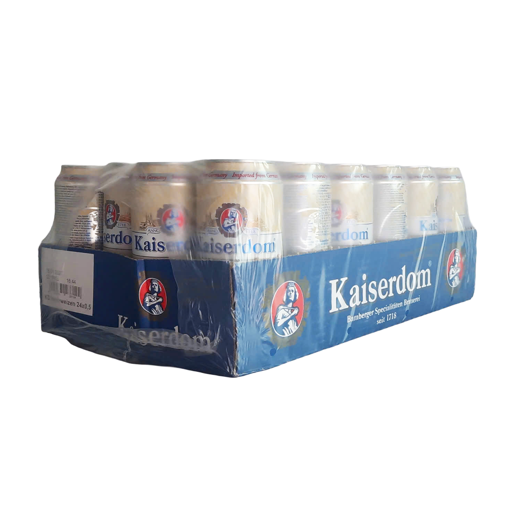 Kaiserdom Hefe Weissbier Beer Cans 24x50cl