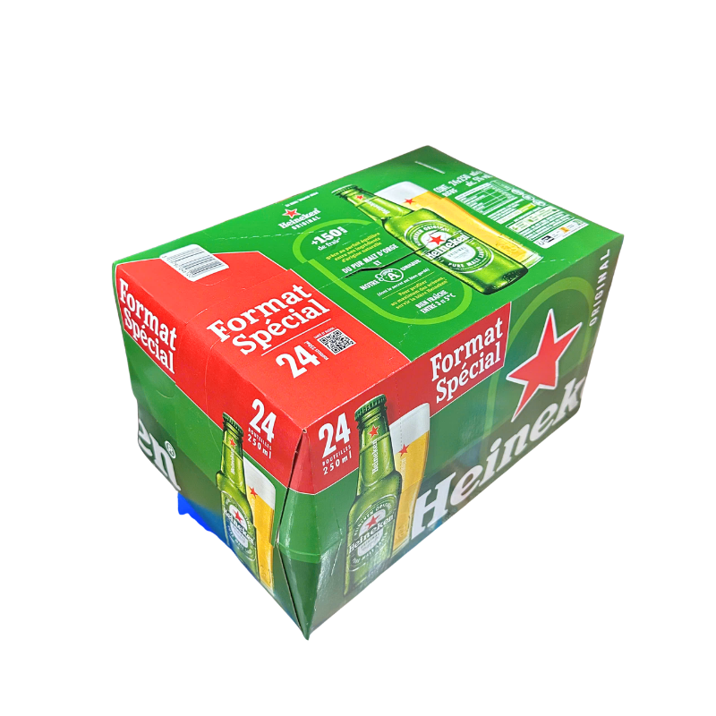 HEINEKEN BOTTLE BEER 24*250ml (Alc 5%)