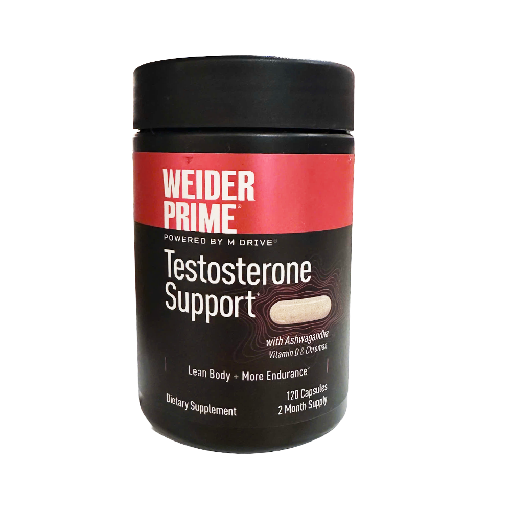 Weider Prime Testosterone Support, 120 Capsules