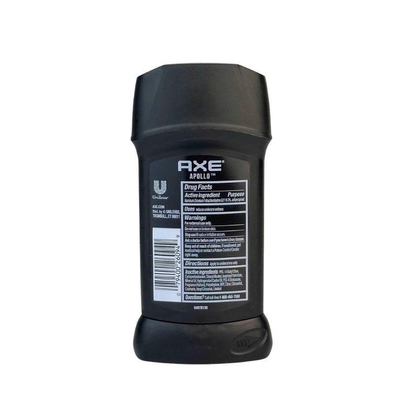 Axe Invisible Solid Apollo 2.7oz