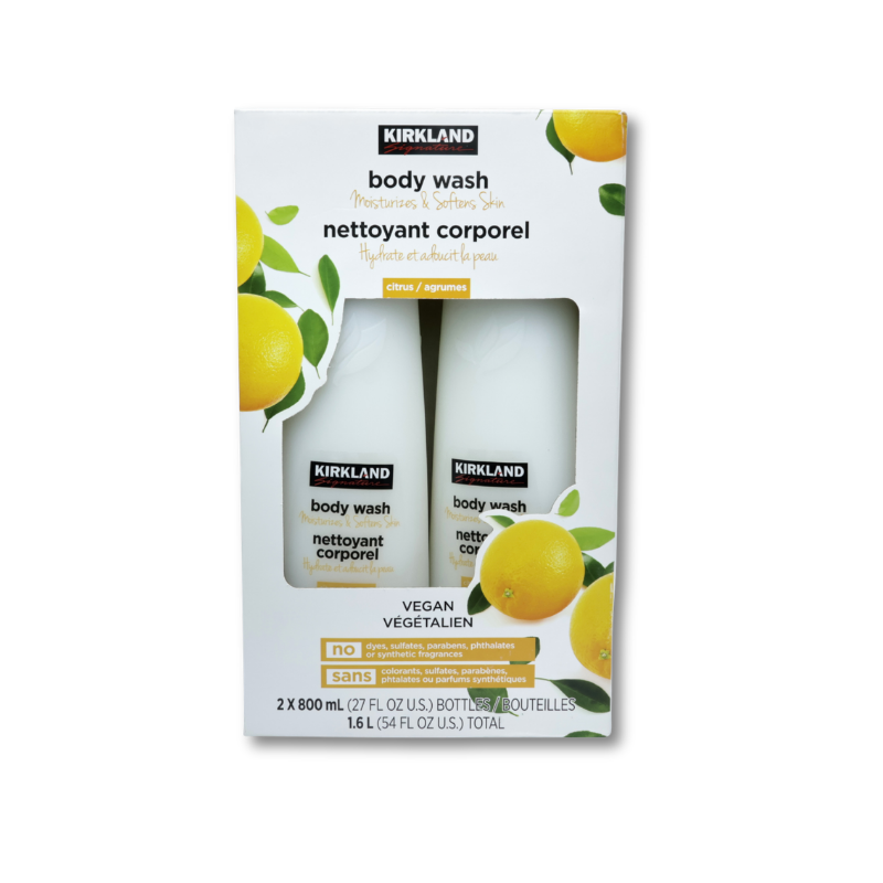 Kirkland Signuature Natural Citrus Body Wash 2/27oz