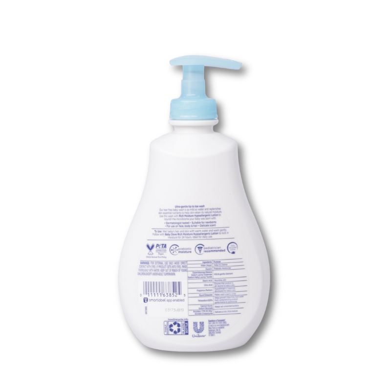 Dove Baby Tip To Toe Rich Moisture Wash 13.0 Oz