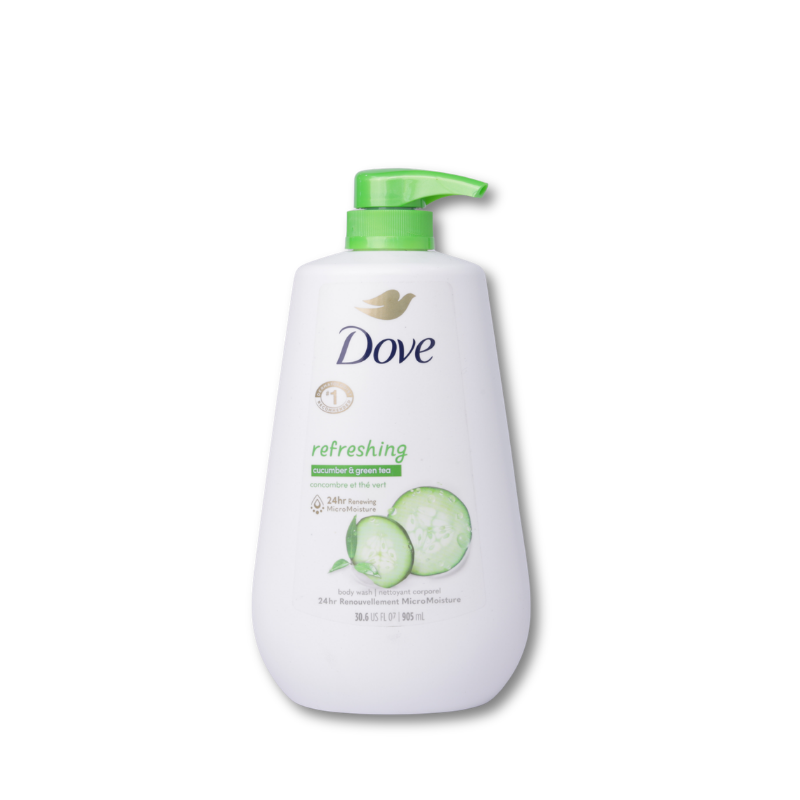 Dove Body Wash Cool Moisture With Pump 30.6 OZ