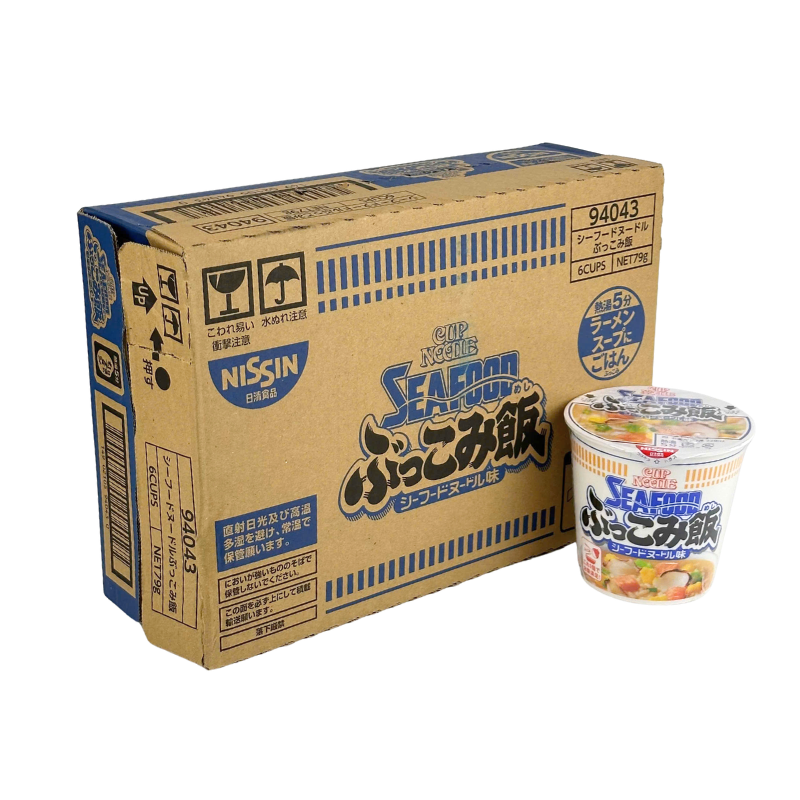 Cup Noodle Rice Seafood Noodle 79g*6