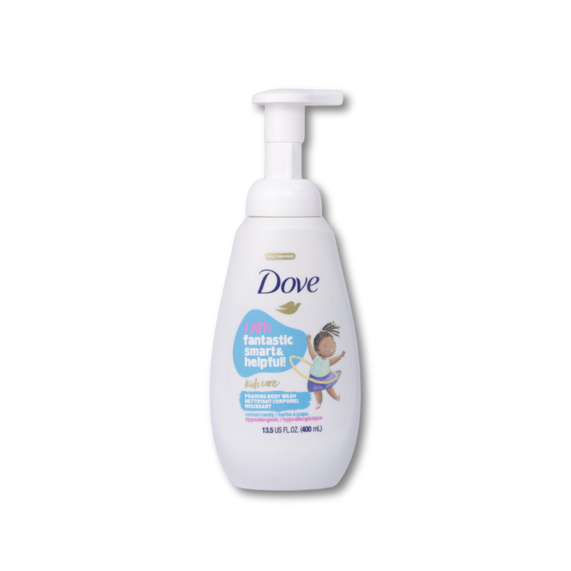 Dove Kids Foam Body Wash Cotton Candy 13.5 Oz