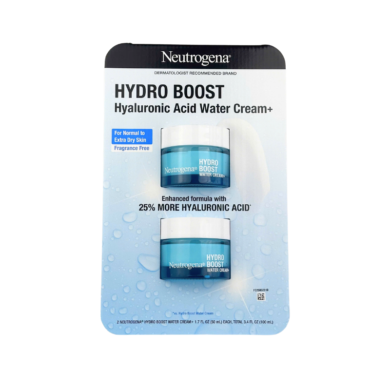 Neutrogena Hydro Boost Water Cream, 1.7 oz, 2-pack