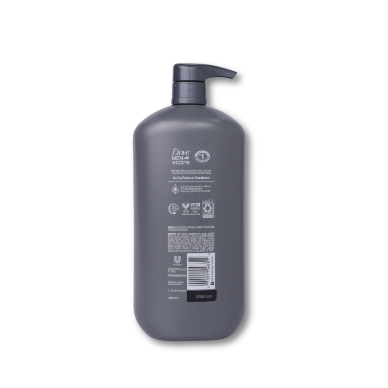 Dove Men'S Care Body Wash Tea Tree+Electryts 4P 30Z