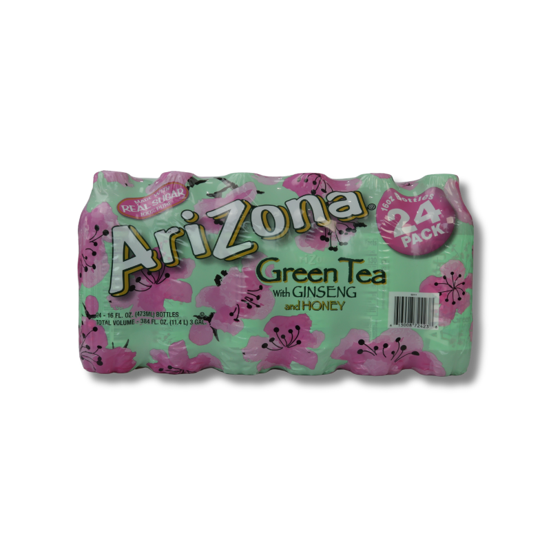 Arizona Green Tea With Ginseng 24/16oz