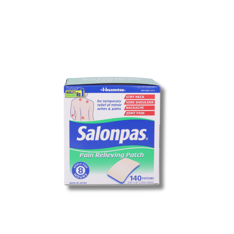 Salonpas Pain Relieving Patch, 140 Patches