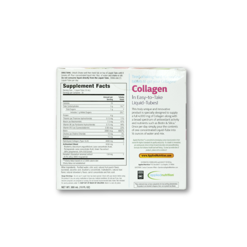 Applied Nutrition Liquid Collagen ( hộp 30 ống)