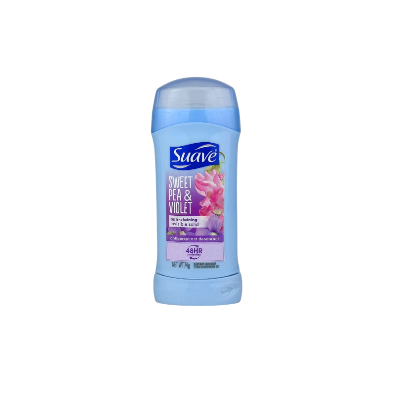 Suave Invisible Solid Sweet Pea & Violet Deodorant 2.6oz