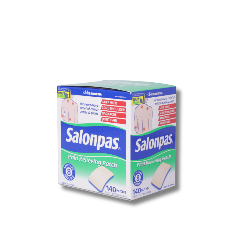 Salonpas Pain Relieving Patch, 140 Patches