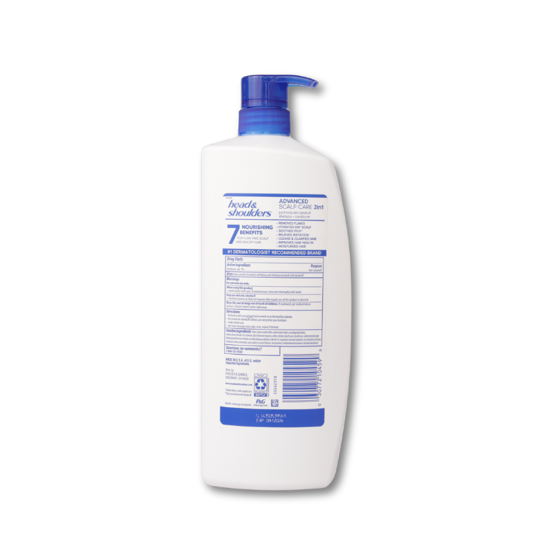 Head & Shoulder 2in1 Aloe & Coconut  40oz