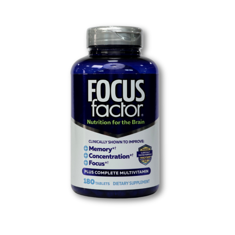 FOCUS factor Dietary Supplement, 180 Tablets