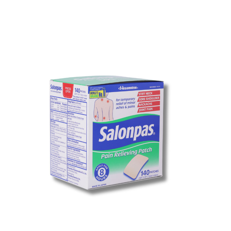 Salonpas Pain Relieving Patch, 140 Patches