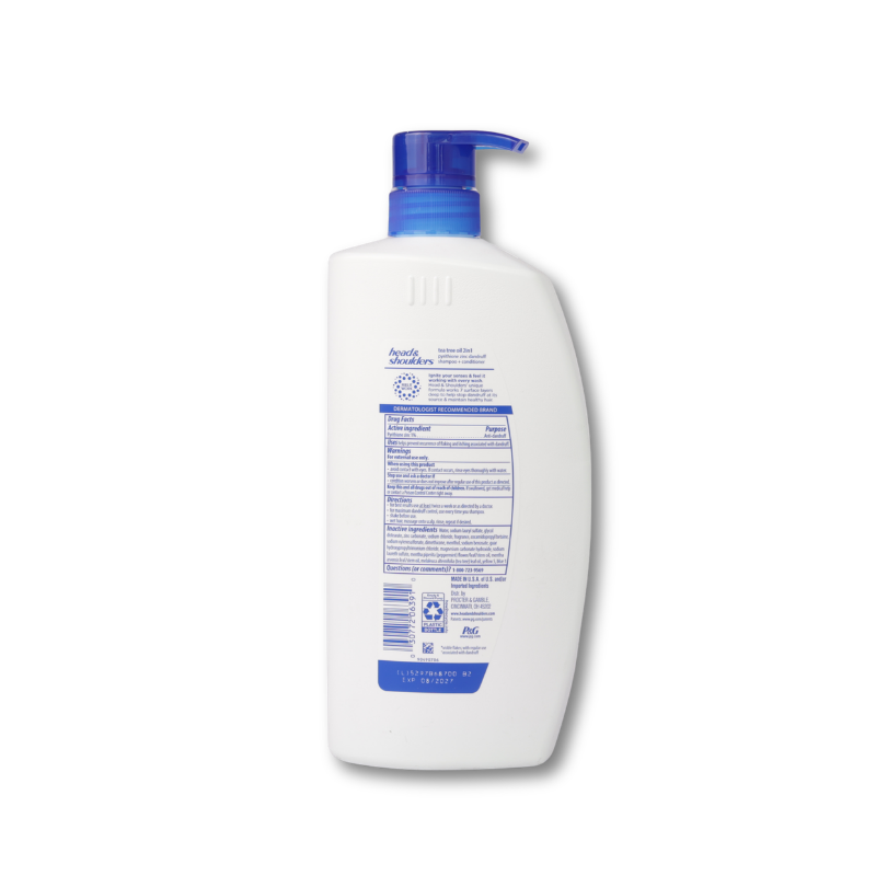 Head & Shoulders  2 in 1 Shampoo and Conditioner Tea Tree Oil, 28.2 oz