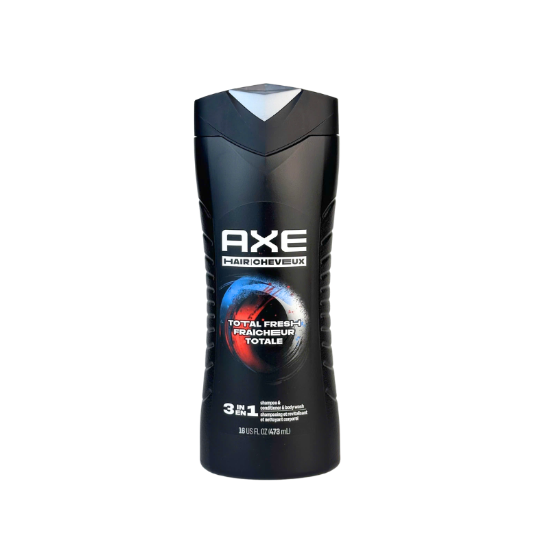 Axe 3 in 1 Total Fresh Shampoo Conditioner & Body Wash 16oz