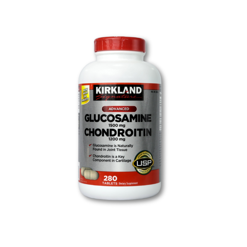 Kirkland Signature Glucosamine & Chondroitin, 280 Tablets