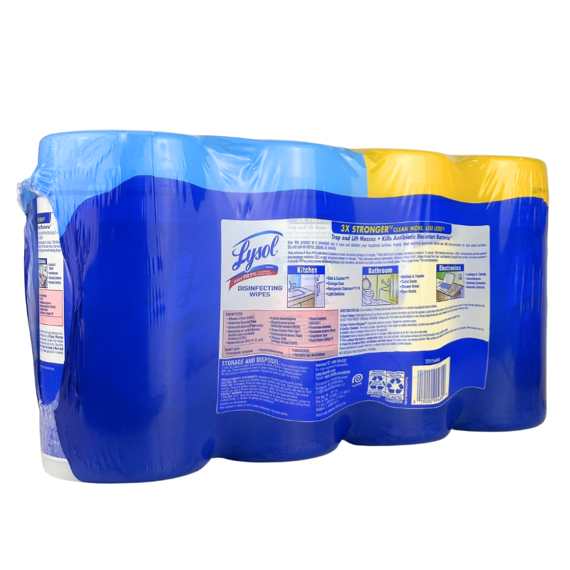 Lysol Disinfecting Wipes, Variety Pack, 4pk/95ct
