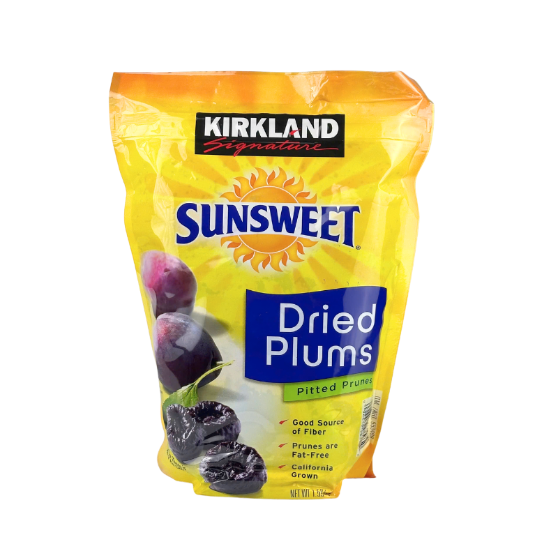 Kirkland Signature Sunsweet Whole Dried Plums 3.5 Lbs