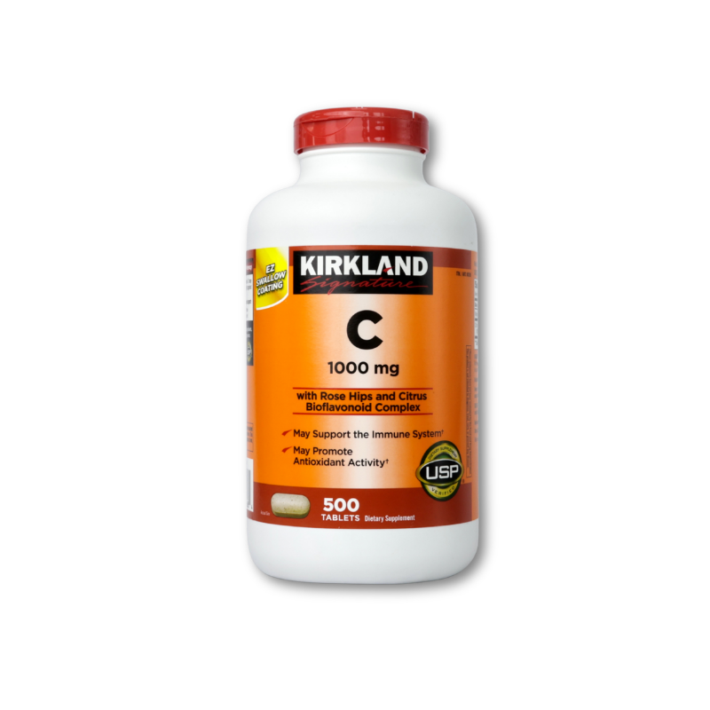 Kirkland Signature Vitamin C 1000 mg  (500 viên )