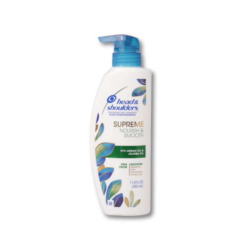Head & Shoulders Supreme Nourish & Smooth Shampoo, 11.8 oz